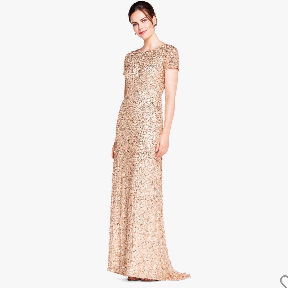 Adrianna Papell Sequin Dress